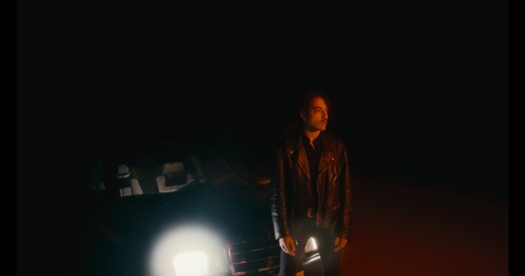 Man next to a car