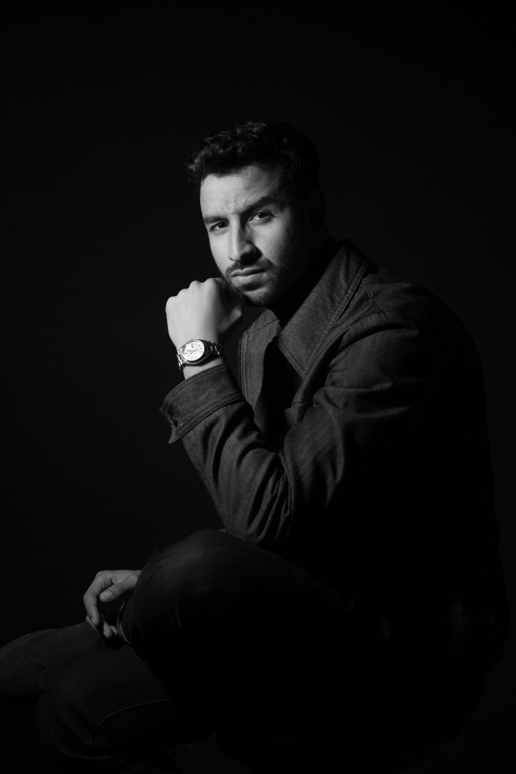 A portrait of Abderrazak Sahli
